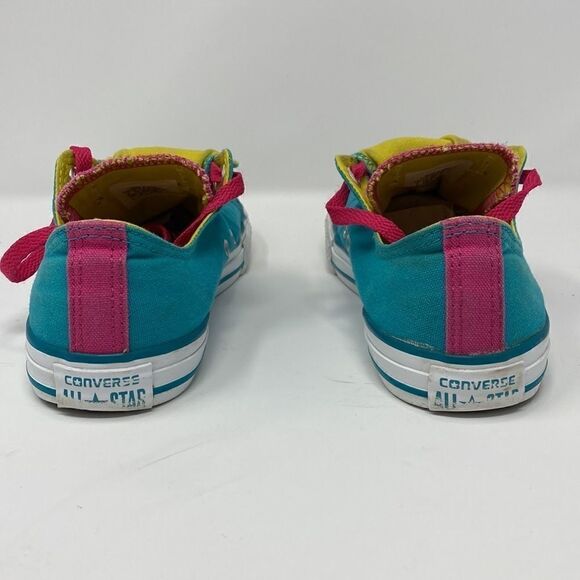 Converse Chuck Taylor All Star Colour Block Double Tongue Sneakers - Picture 6 of 13